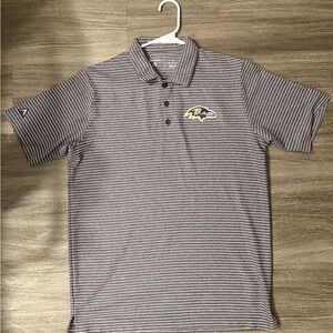 Antigua Men's NFL Skills Polo Baltimore Ravens - Medium